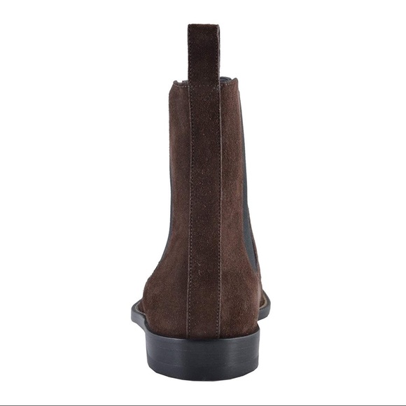 Men's Brown Suede Leather Boots size9,10.5,11 - Picture 4 of 8